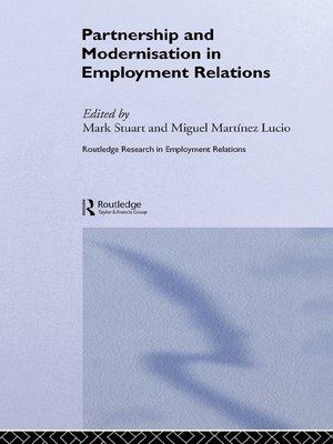 cover image of Partnership and Modernisation in Employment Relations
